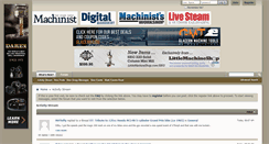 Desktop Screenshot of bbs.homeshopmachinist.net