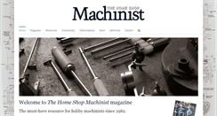 Desktop Screenshot of homeshopmachinist.net